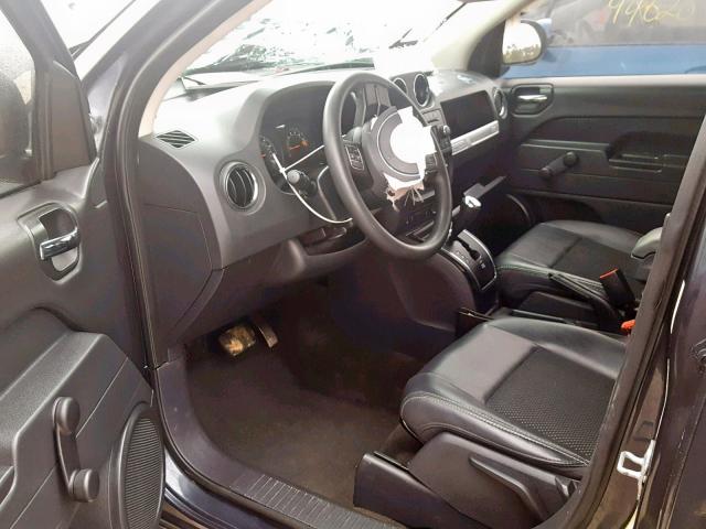 1C4NJCBA0ED851208 - 2014 JEEP COMPASS SP გრაფიტი ფოტო 9