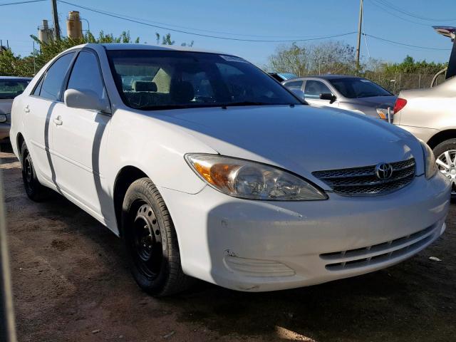 4T1BE32K92U054317 - 2002 TOYOTA CAMRY LE თეთრი ფოტო 1