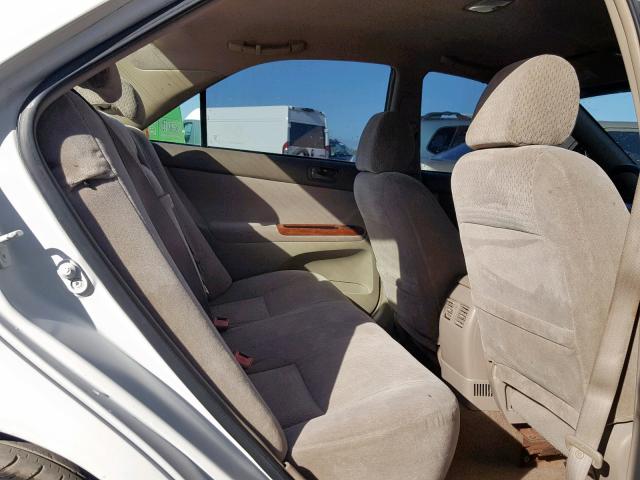 4T1BE32K92U054317 - 2002 TOYOTA CAMRY LE თეთრი ფოტო 6