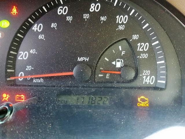 4T1BE32K92U054317 - 2002 TOYOTA CAMRY LE თეთრი ფოტო 8