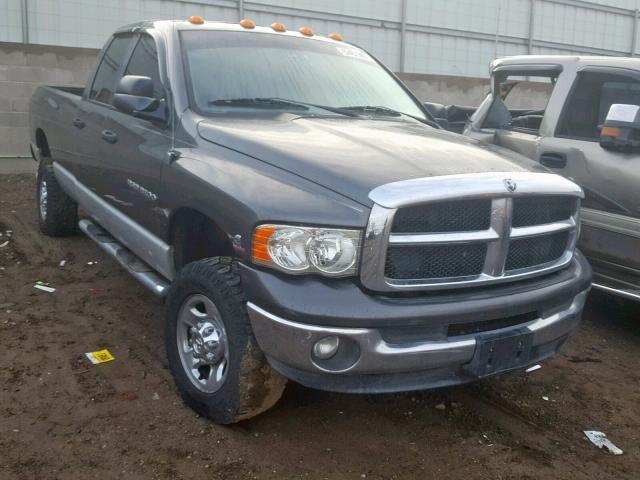 3D7LU38C14G105171 - 2004 DODGE RAM 3500 S GRAY photo 1