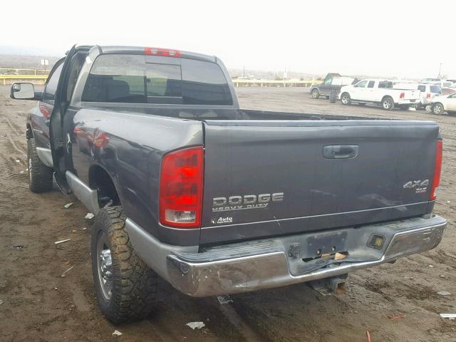 3D7LU38C14G105171 - 2004 DODGE RAM 3500 S GRAY photo 3