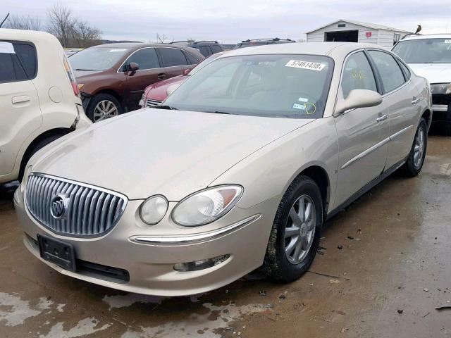 2G4WC582091272453 - 2009 BUICK LACROSSE C GOLD photo 2