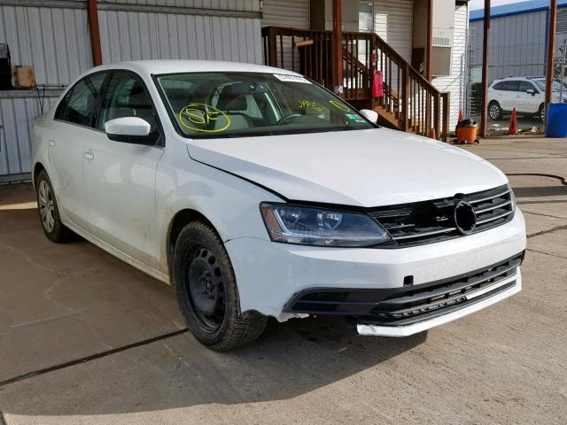 3VW167AJ4HM314081 - 2017 VOLKSWAGEN JETTA S WHITE photo 1