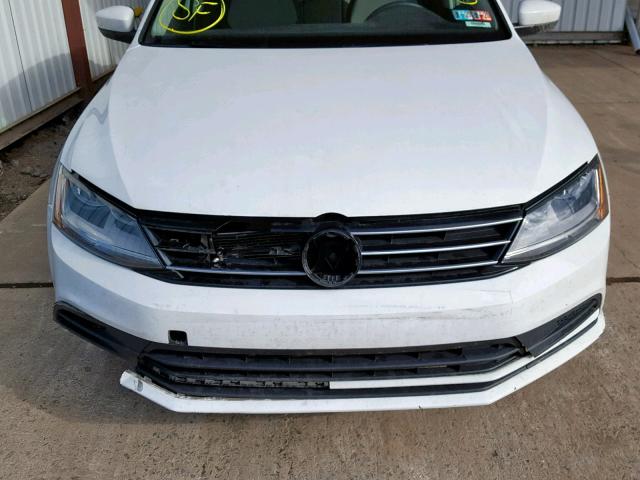 3VW167AJ4HM314081 - 2017 VOLKSWAGEN JETTA S WHITE photo 9