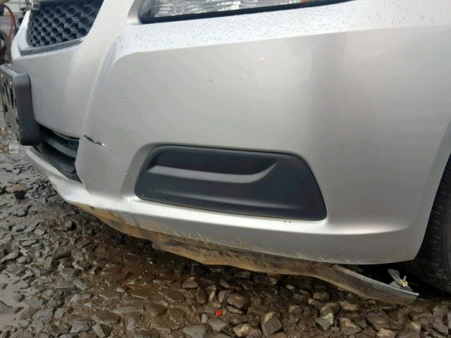 1G11C5SAXDF188682 - 2013 CHEVROLET MALIBU 1LT SILVER photo 9