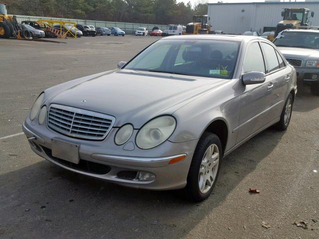 WDBUF65J13A270632 - 2003 MERCEDES-BENZ E 320 GRAY photo 2