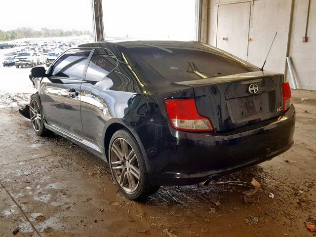 JTKJF5C76B3015086 - 2011 TOYOTA SCION TC შავი ფოტო 3