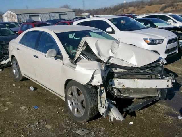 1G1ZC5E03CF233417 - 2012 CHEVROLET MALIBU 1LT WHITE photo 1