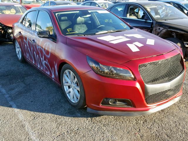 1G11H5SL1EF259272 - 2014 CHEVROLET MALIBU LTZ BURGUNDY photo 1