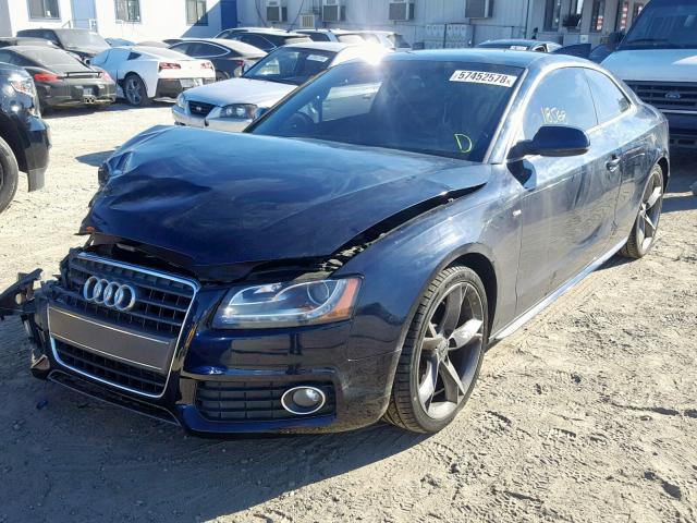 WAU4FAFR9BA001721 - 2011 AUDI A5 PRESTIG BLUE photo 2