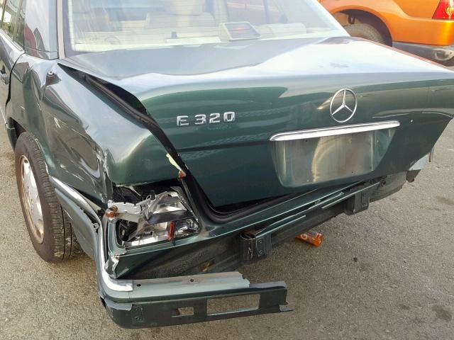 WDBEA32E2SC162371 - 1995 MERCEDES-BENZ E 320 BASE GREEN photo 9