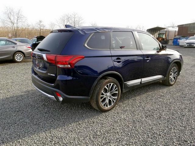 JA4AD2A35JZ052096 - 2018 MITSUBISHI OUTLANDER BLUE photo 3