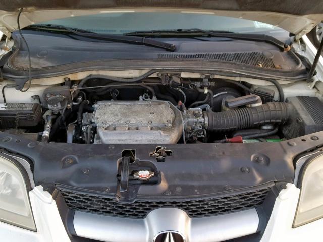 2HNYD18965H530390 - 2005 ACURA MDX TOURIN WHITE photo 7