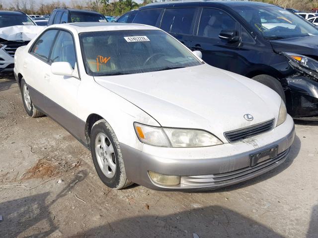 JT8BF28G5X0173087 - 1999 LEXUS ES 300 WHITE photo 1