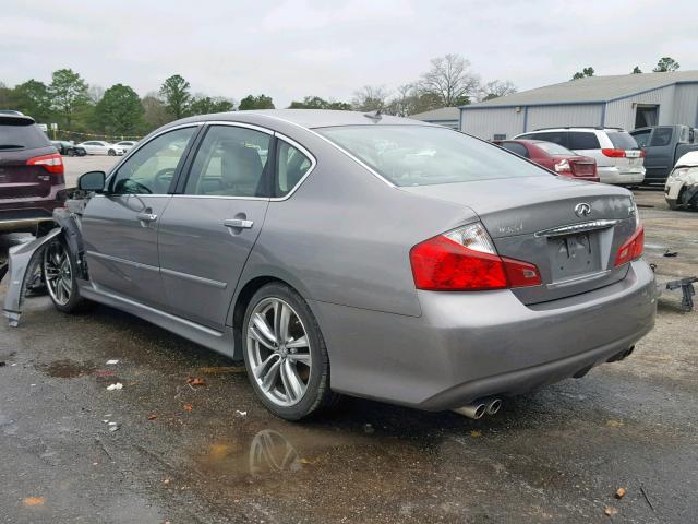 JNKAY01E18M604893 - 2008 INFINITI M35 BASE GRAY photo 3