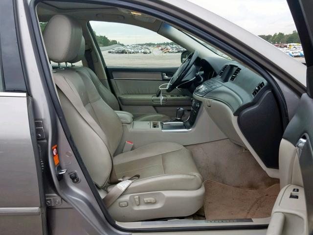 JNKAY01E18M604893 - 2008 INFINITI M35 BASE GRAY photo 5