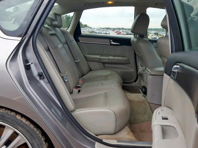 JNKAY01E18M604893 - 2008 INFINITI M35 BASE GRAY photo 6