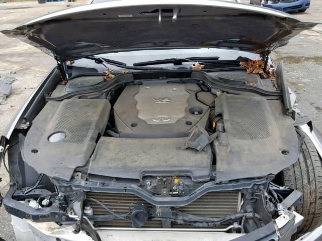 JNKAY01E18M604893 - 2008 INFINITI M35 BASE GRAY photo 7