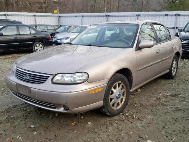1G1NE52J5X6170266 - 1999 CHEVROLET MALIBU LS თაფლისფერი ფოტო 2