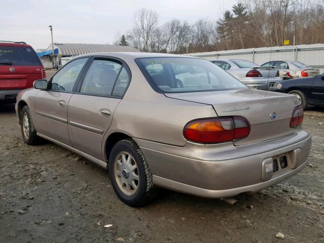 1G1NE52J5X6170266 - 1999 CHEVROLET MALIBU LS თაფლისფერი ფოტო 3