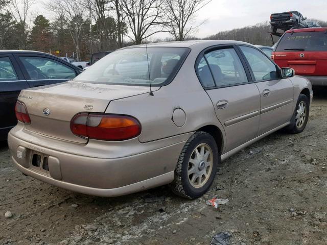 1G1NE52J5X6170266 - 1999 CHEVROLET MALIBU LS თაფლისფერი ფოტო 4
