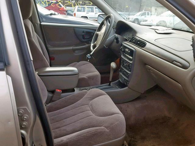 1G1NE52J5X6170266 - 1999 CHEVROLET MALIBU LS თაფლისფერი ფოტო 5