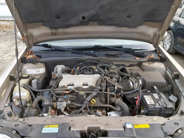 1G1NE52J5X6170266 - 1999 CHEVROLET MALIBU LS თაფლისფერი ფოტო 7