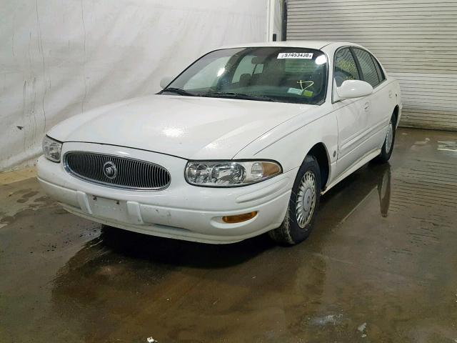 1G4HP54K344136687 - 2004 BUICK LESABRE CU WHITE photo 2