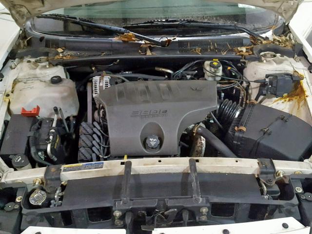 1G4HP54K344136687 - 2004 BUICK LESABRE CU WHITE photo 7