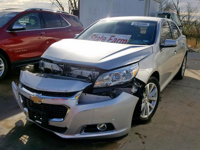 1G11F5SL3FF268109 - 2015 CHEVROLET MALIBU LTZ SILVER photo 2