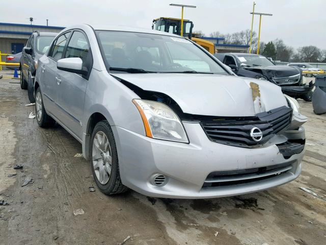 3N1AB6AP0CL674737 - 2012 NISSAN SENTRA 2.0 SILVER photo 1