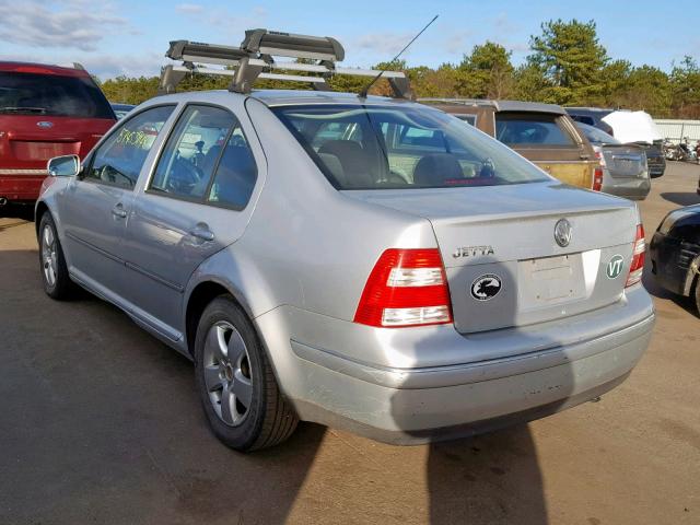 3VWSK69MX4M076952 - 2004 VOLKSWAGEN JETTA GLS SILVER photo 3