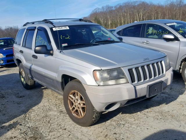 1J4GW48S64C368031 - 2004 JEEP GRAND CHER GRAY photo 1