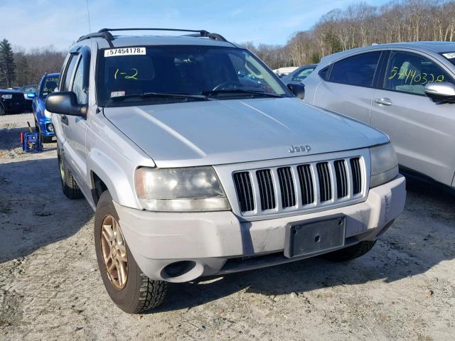 1J4GW48S64C368031 - 2004 JEEP GRAND CHER GRAY photo 9