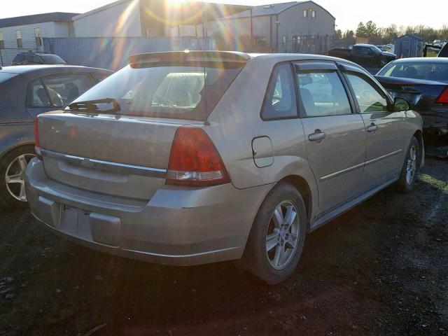 1G1ZT64875F133997 - 2005 CHEVROLET MALIBU MAX 棕色 照片 4