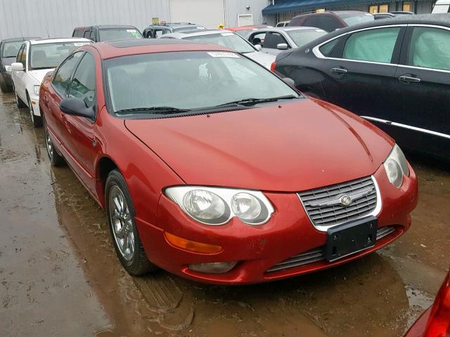 2C3HE66G7YH204883 - 2000 CHRYSLER 300M RED photo 1