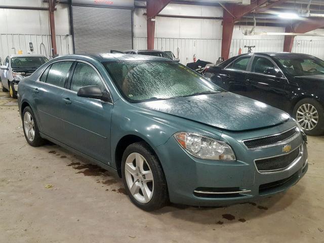 1G1ZG57B29F244419 - 2009 CHEVROLET MALIBU LS TURQUOISE photo 1