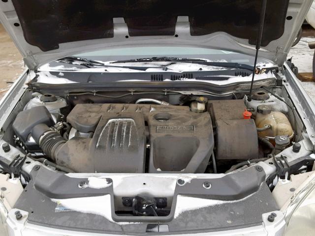 1G2AL15F677312487 - 2007 PONTIAC G5 SILVER photo 7