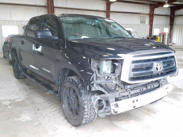 5TFEM5F16DX062801 - 2013 TOYOTA TUNDRA CRE BLACK photo 1