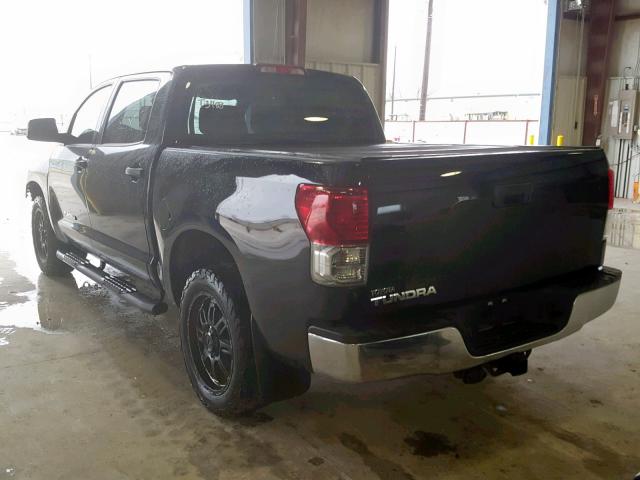 5TFEM5F16DX062801 - 2013 TOYOTA TUNDRA CRE BLACK photo 3