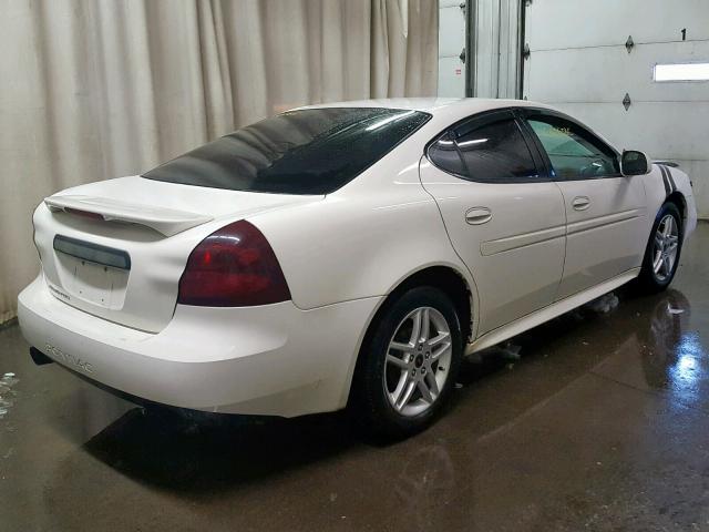 2G2WP522851138807 - 2005 PONTIAC GRAND PRIX WHITE photo 4