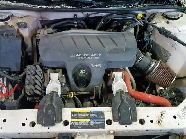 2G2WP522851138807 - 2005 PONTIAC GRAND PRIX WHITE photo 7