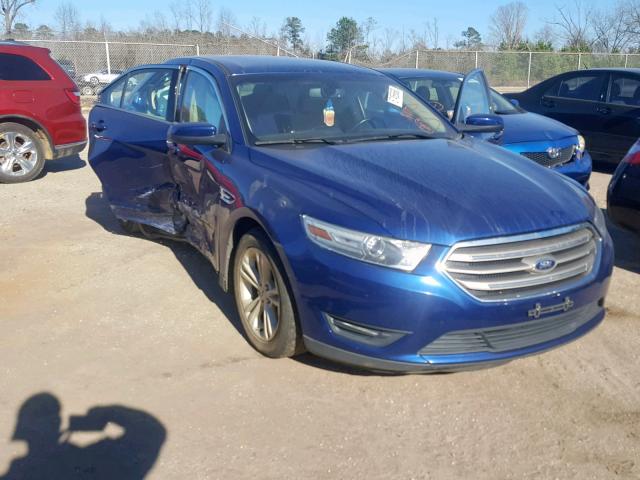 1FAHP2H80DG126284 - 2013 FORD TAURUS SEL BLUE photo 1