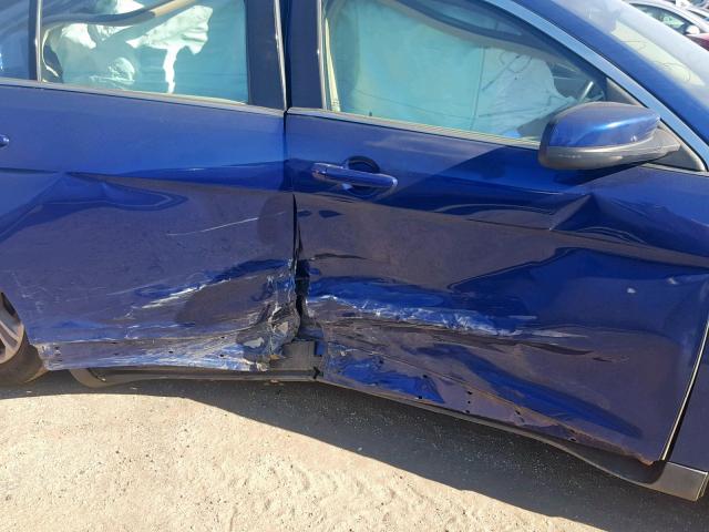 1FAHP2H80DG126284 - 2013 FORD TAURUS SEL BLUE photo 9