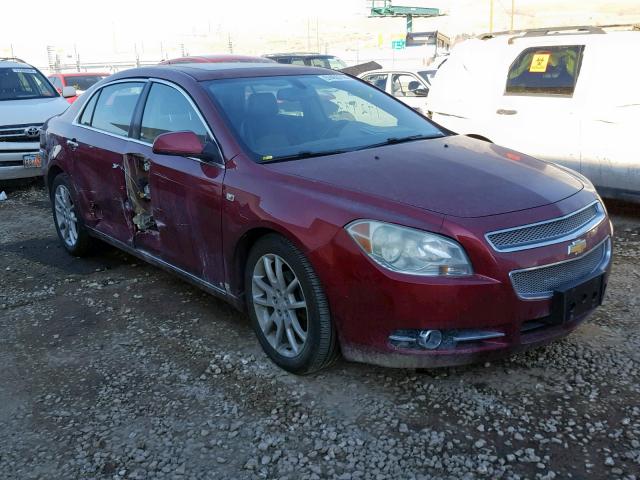 1G1ZK57788F205410 - 2008 CHEVROLET MALIBU LTZ RED photo 1