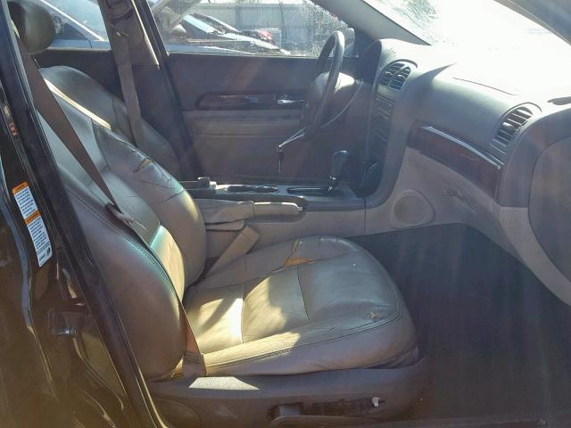 1LNHM86S42Y692360 - 2002 LINCOLN LS BLACK photo 5