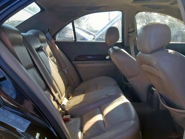 1LNHM86S42Y692360 - 2002 LINCOLN LS BLACK photo 6