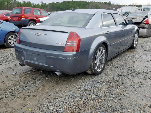 2C3LA73W26H370507 - 2006 CHRYSLER 300C SRT-8 BLUE photo 4