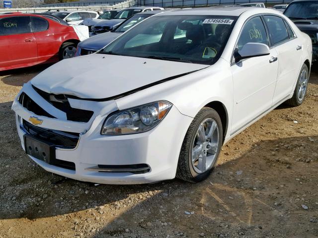 1G1ZD5EU5CF142326 - 2012 CHEVROLET MALIBU 2LT WHITE photo 2